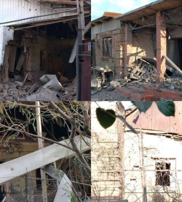 Під час ранкового обстрілу Нікополя постраждала літня жінка, - голова Дніпропетровської ОВА. ФОТО