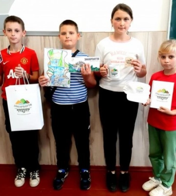 10-річний Вадим Семаль – один з переможців конкурсу намалюй Закарпаття