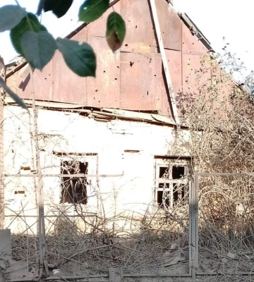 Під час ранкового обстрілу Дніпропетровщини рашисти поранили людину