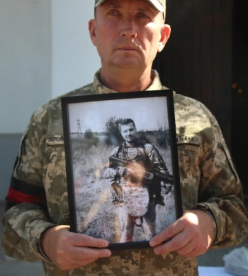 У Полтаві пропонують перейменувати Першотравневий проспект на честь загиблого під Бахмутом воїна Володимира Черниша