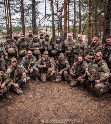Наєв зустрівся з бійцями стрілецького батальйону
