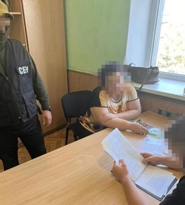 СБУ затримала ще одну колаборантку на звільненій частині Херсонщини