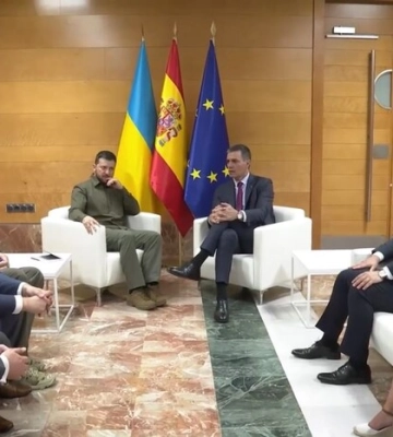 Зеленський обговорив з прем’єром Іспанії новий пакет підтримки, який містить додаткові засоби ППО
