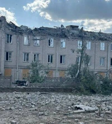 У Бериславі на Херсонщині – пряме влучання в лікарню, постраждали щонайменше двоє медпрацівників, – Прокудін