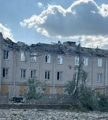 росіяни завдали пʼять авіаударів в районі Берислава на Херсонщині