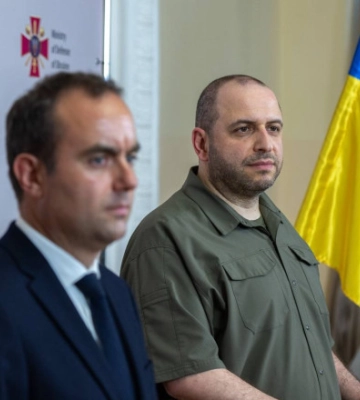 Зброя, військово-технічні проєкти та підготовка воїнів ЗСУ: Умєров і Лекорню обговорили подальшу оборонну співпрацю