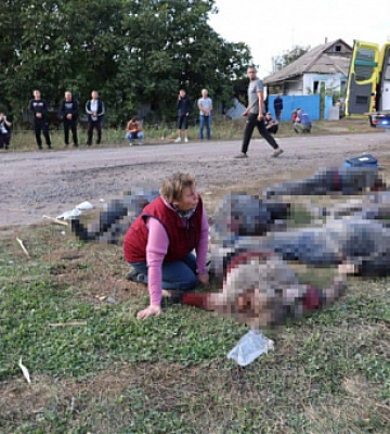 49 погибших и 7 раненых в результате обстрела россиянами села Гроза на Харьковщине