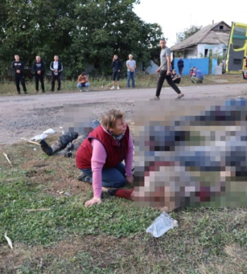 Трагедія на Харківщині: перші кадри після ракетного удару