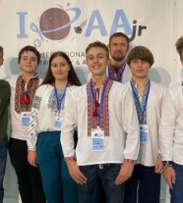 Наша команда здобула шість медалей на Міжнародній олімпіаді з астрономії та астрофізики у Греції