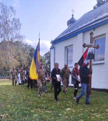 Волиняни провели в останню дорогу Героя Сергія Мельника 