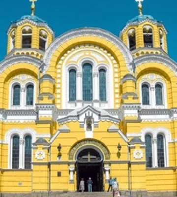Як більшовики перетворювали Володимирський собор в Києві в музей безбожників: архівні фото