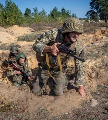 Карта боевых действий в Украине 6 октября