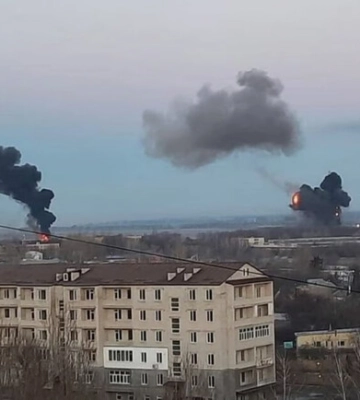 Харьков под обстрелом: ранены трое гражданских