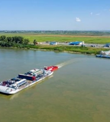 Через атаку РФ зупинено роботу поромного пункту Орлівка на Одещині