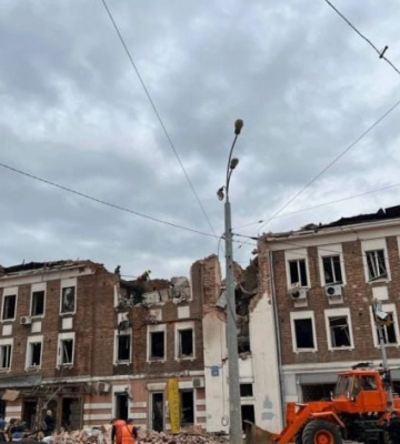 Во время бомбежки Харькова пострадала семья из Мелитополя