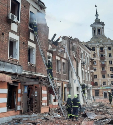 Прокуратура назвала тип ракет, якими росіяни зранку вдарили по Харкову
