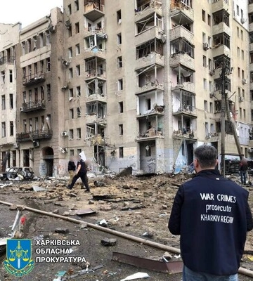 Зеленський про обстріл Харкова: Відповіддю на російський терор має бути наше просування