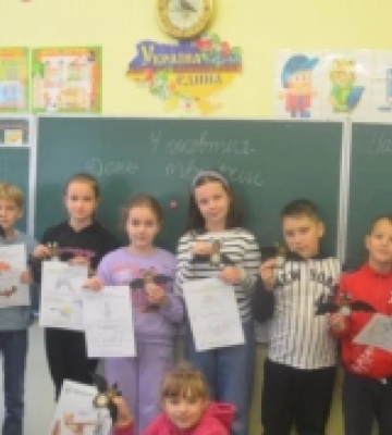 Екоосвітяни провели заняття для школярів Рахівщини з нагоди Всесвітнього дня тварин