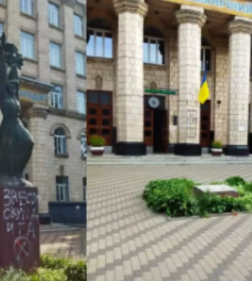 В Києві демонтували пам&#039;ятник Островському на Сололм&#039;янці