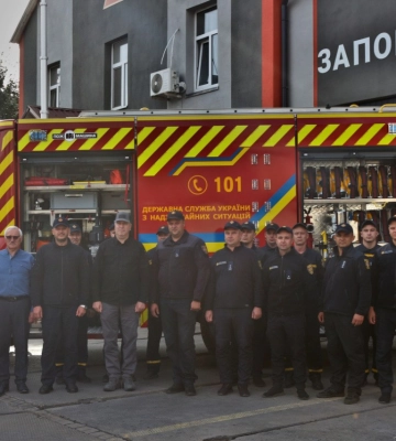 У Золотоноші рятувальники отримали новий автомобіль