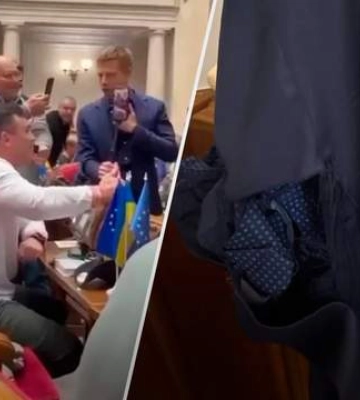 Назвал &quot;петухом&quot; и порвал штаны: в Раде произошел конфликт между Тищенко и Гончаренко
