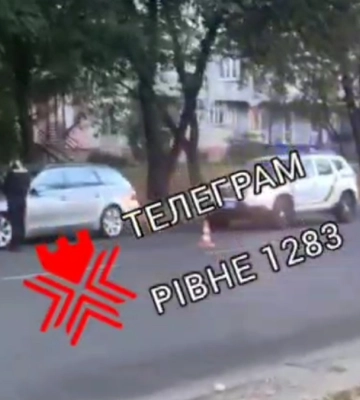 На Грушевського у Рівному - друга ДТП за день