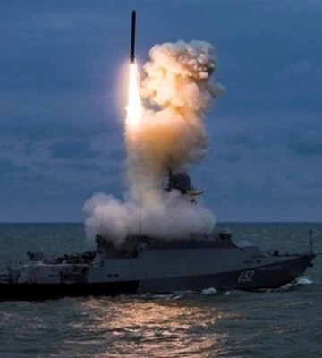 У Чорному морі чергують два російські ракетоносії - ВМС