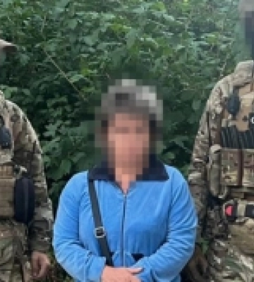 СБУ затримала російську агентку, яка «наводила» ворожий вогонь на підрозділи ЗСУ, що контратакують під Бахмутом