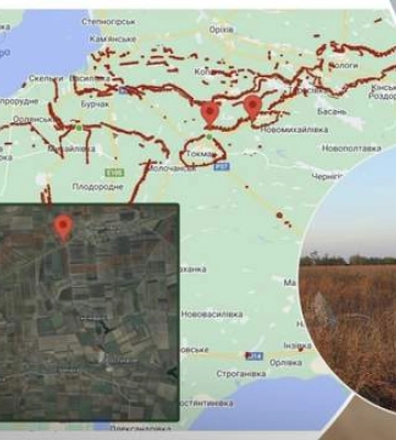 Росіяни готують до оборони Токмака: агент &quot;Атеш&quot; показав ворожі позиції