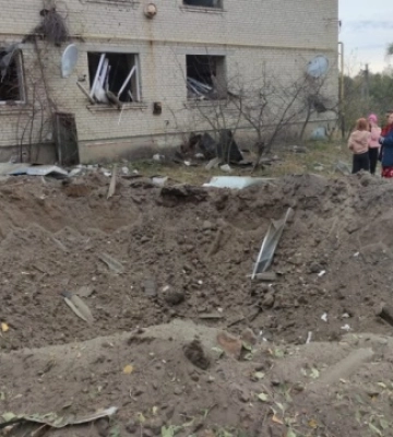 Росіяни завдали ракетного удару по селу Пересічне на Харківщині
