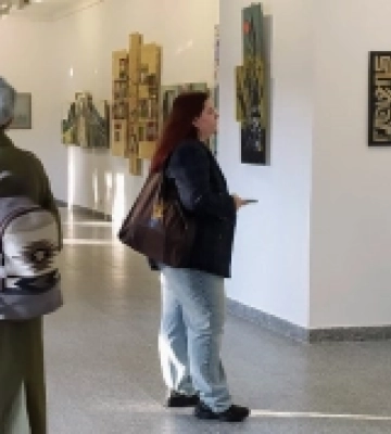 «У важкі часи люди потребують мистецтво»: у луцькій Галереї спілки художників відкрили Осінній салон. РЕПОРТАЖ