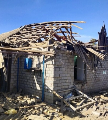 Загиблих двоє: рятувальники показали наслідки обстрілу села у Запорізькому районі