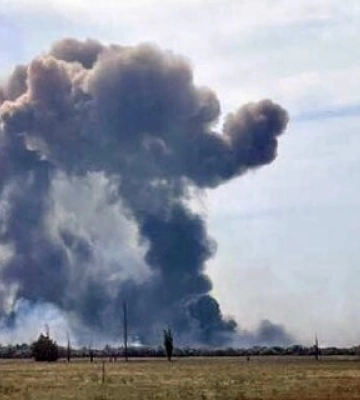 «Бавовна» в Криму: окупанти повідомляють про «приліт» у Джанкої