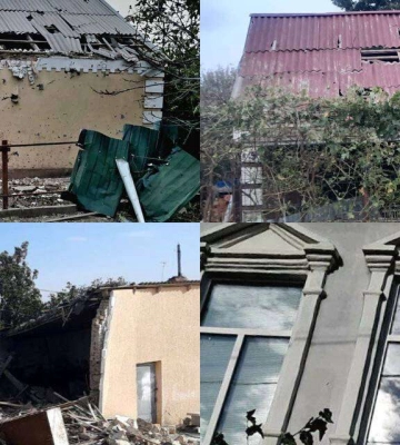Росіяни тричі за день обстріляли Нікополь із важкої артилерії