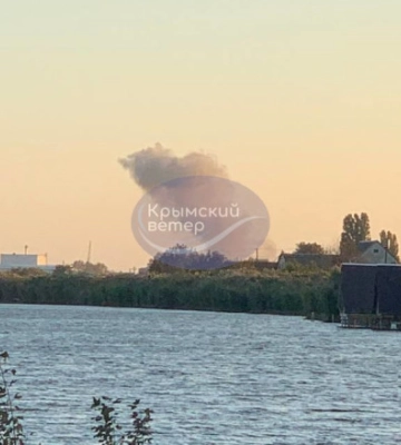 В оккупированном Крыму &quot;хлопок&quot;: в Джанкое, вероятно, &quot;прилет&quot;