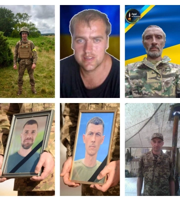 Шестеро захисників з Рівненщини приєдналися до Небесного війська