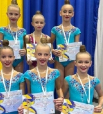 Волинські гімнастки здобули два загальнокомандні призові місця на турнірі в Здолбунові