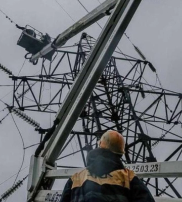 Негода знеструмила 31 населений пункт Полтавщини