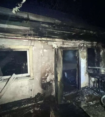 Під Кам’янським на пожежі загинула жінка