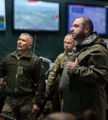 Умєров відвідав підрозділи східного напрямку