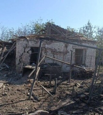 Рашисты ударили по Бериславу, ранен мужчина