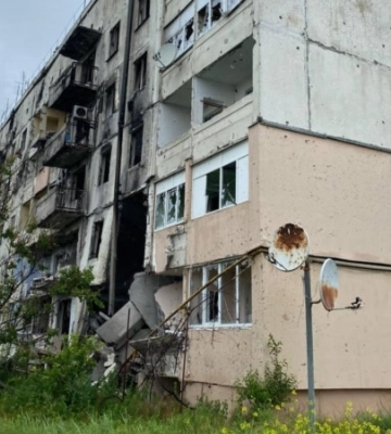 Російські окупанти всю ніч обстрілювали Херсон – 11 людей поранено