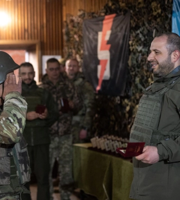 Умєров відвідав підрозділи східного напрямку