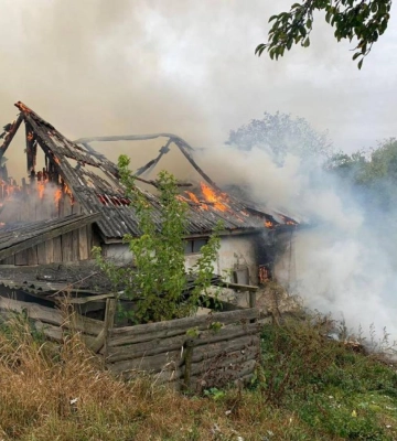 На Сарненщині горів ФАП