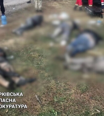 Окупанти вигадали фейк, аби заглушити масове вбивство жителів села на Харківщині