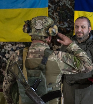 Умєров відвідав підрозділи східного напрямку