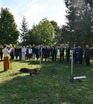 На території Меморіального парку в селі Чома посадили грушу Петефі, заклавши «райський сад»