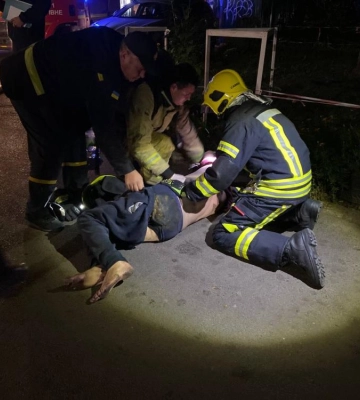 У Рівному під час пожежі ледь не загинув чоловік