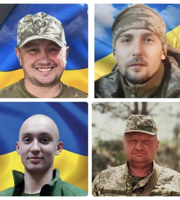 На Рівненщині попрощалися з чотирма захисникам
