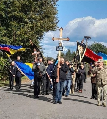 На Волині попрощалися з полеглим Героєм Валерієм Гонтою 